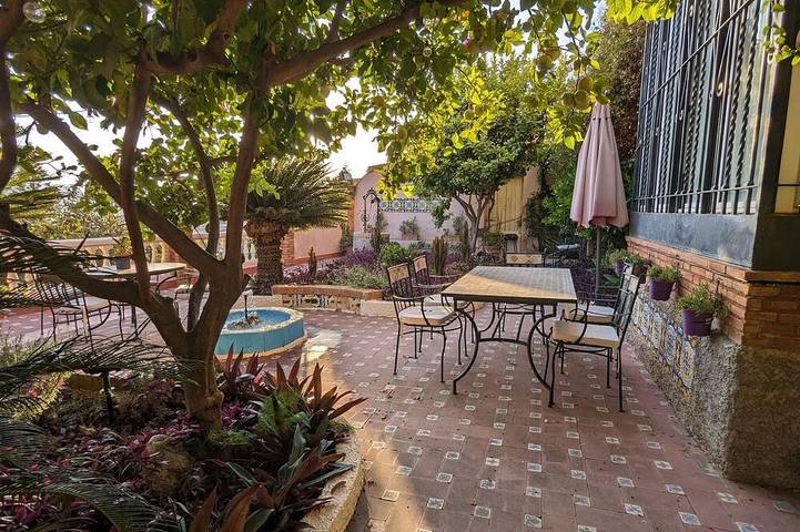 BnB für 2 Personen, mit Garten in Altstadt Málaga