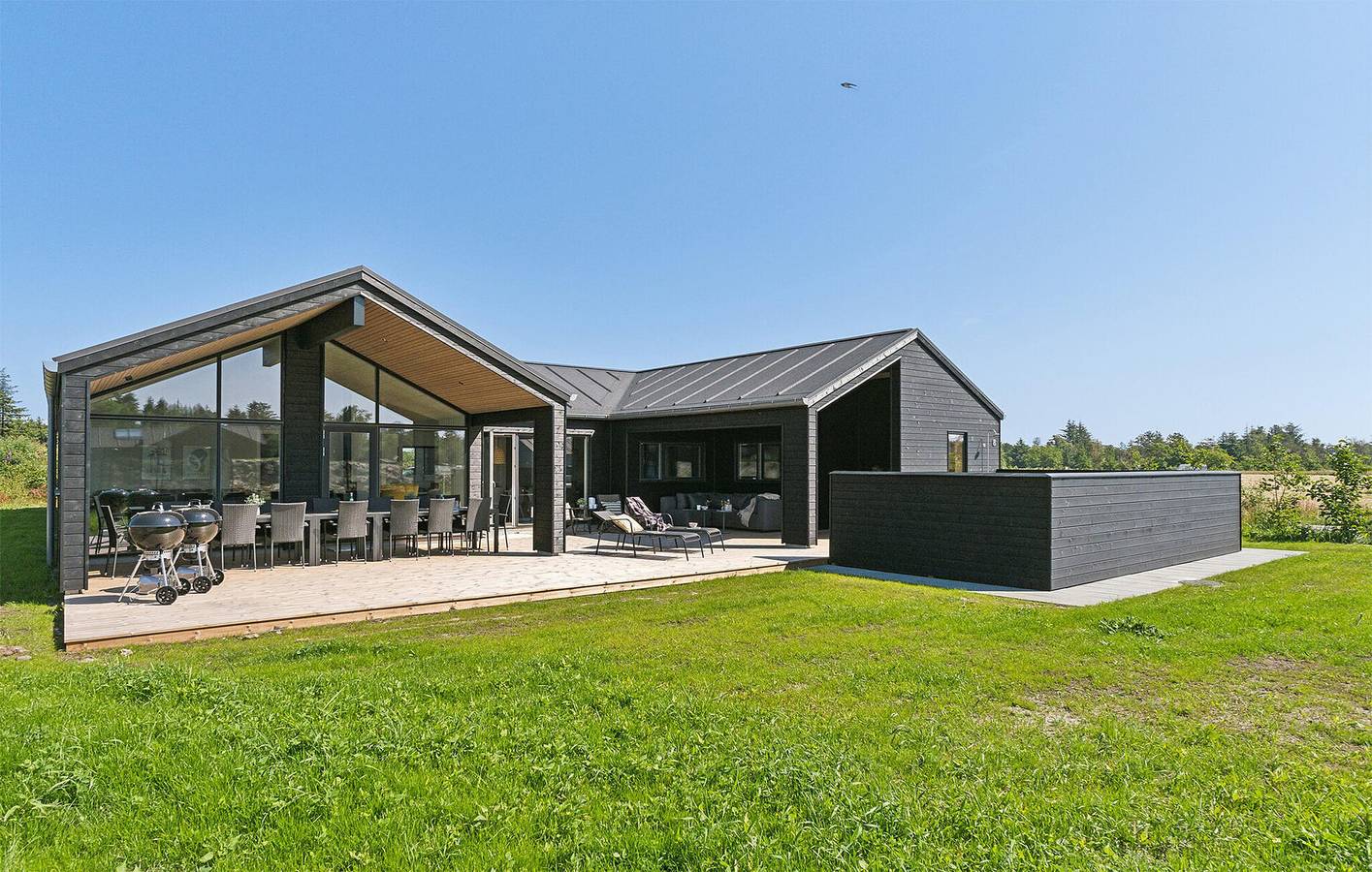 Ferienhaus für 18 Personen mit Sauna in Napstjert, Ålbæk