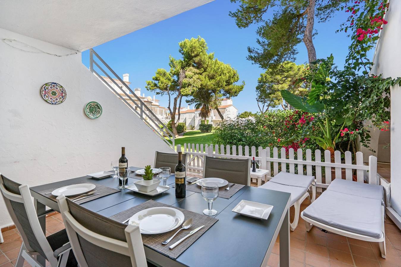Ganze Ferienwohnung, Edisol 29 (Villa Pilar 2) - Fantastische Wohnung mit Gemeinschaftspool und gratis Wifi. in Port d'Addaia, Es Mercadal