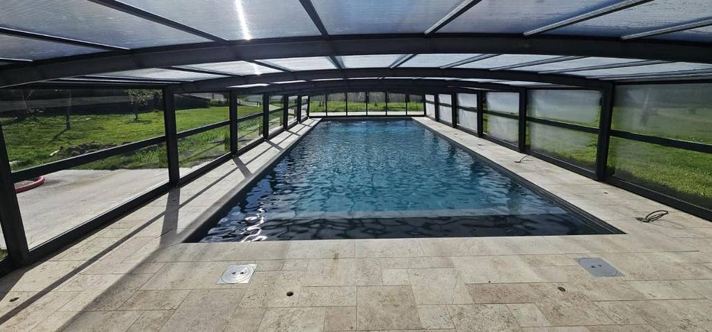 Location de vacances pour 7 personnes, avec piscine et terrasse à Moyaux - 4