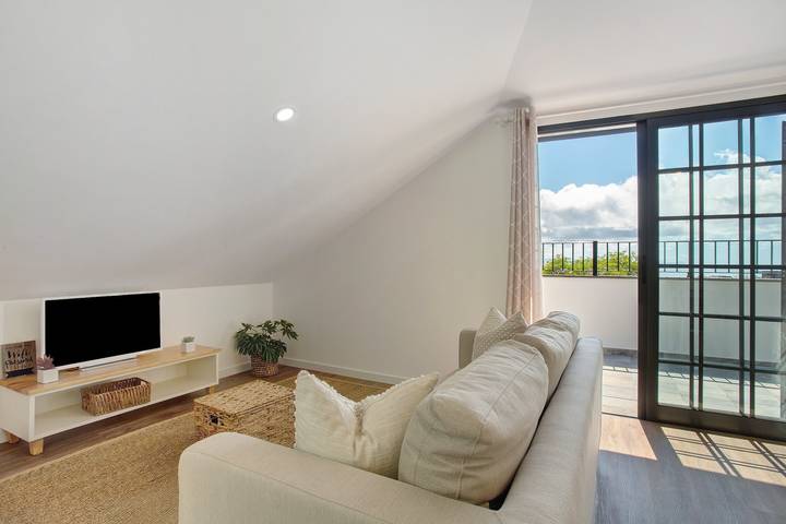 Apartament wakacyjny dla 2 osób, z balkon i ogród w Funchal