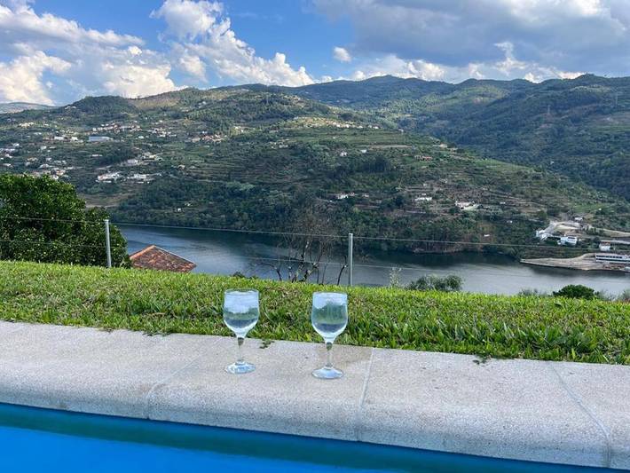 Casa de férias para 6 pessoas, com piscina e jardim e ainda vista em Baião