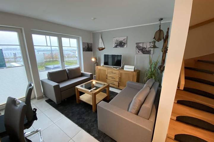 Vacation home Captains Hus directly on the Baltic Sea beach in Olpenitz, Kappeln