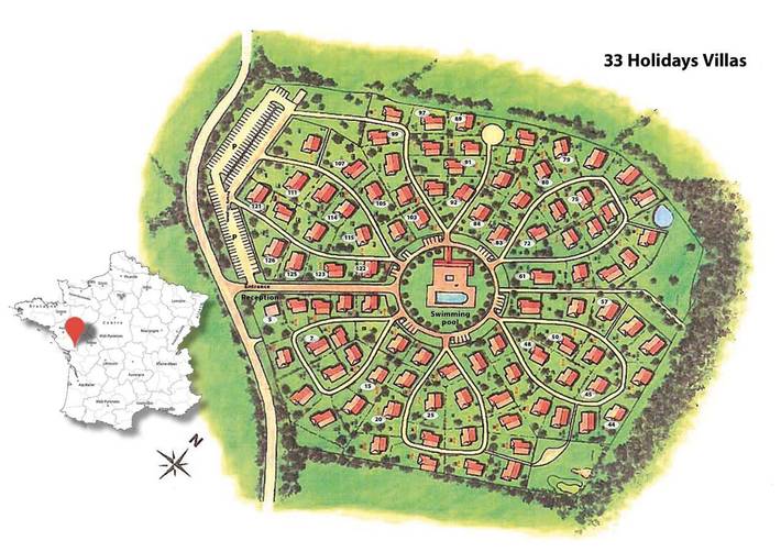 Location de vacances pour 6 personnes, avec jardin et bassin pour enfant ainsi que piscine et vue, animaux acceptés à Les Forges - 4