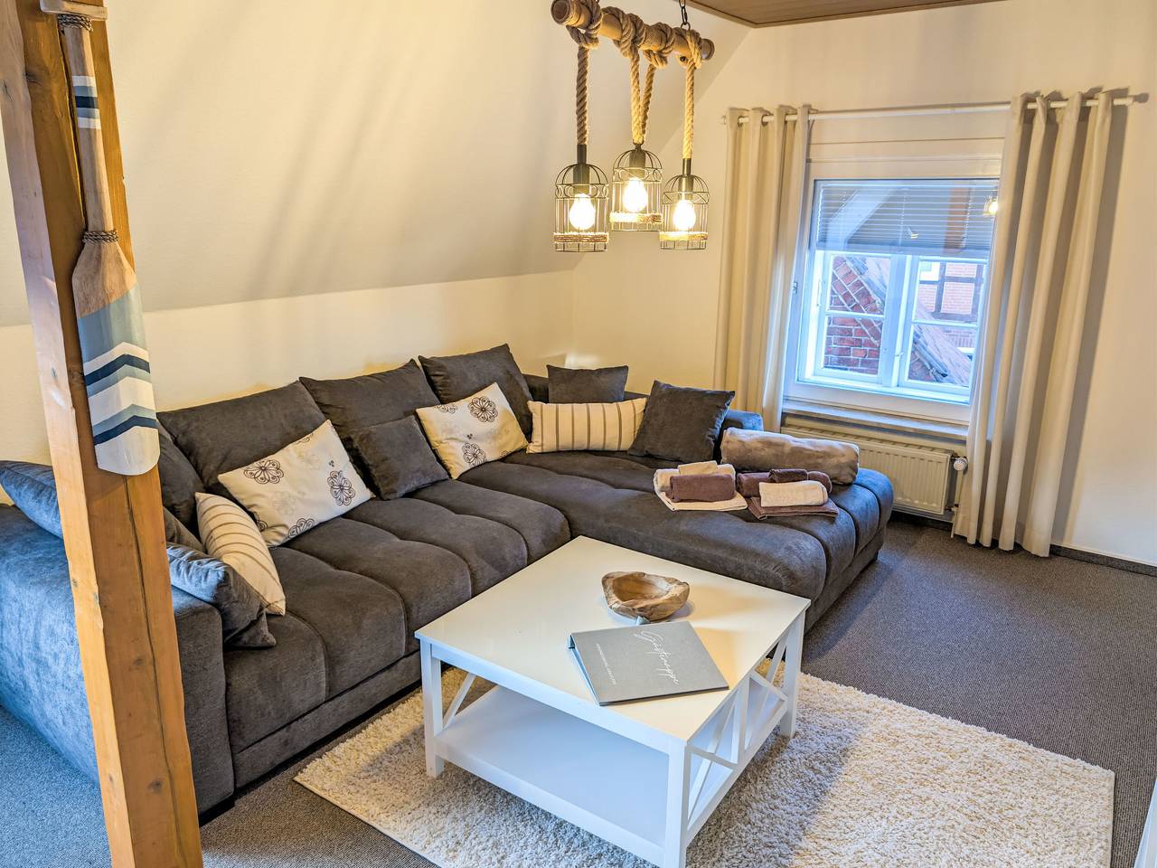 Ganze Wohnung, Graugans in Freiburg (Elbe), Cuxland