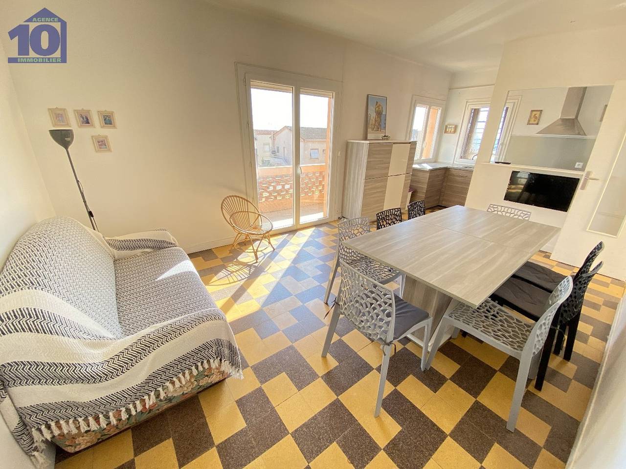 Ganze Wohnung, Apartment nahe Strand und Zentrum, ausgestattet für 5 Personen in Valras-Plage, Côte d'Améthyste
