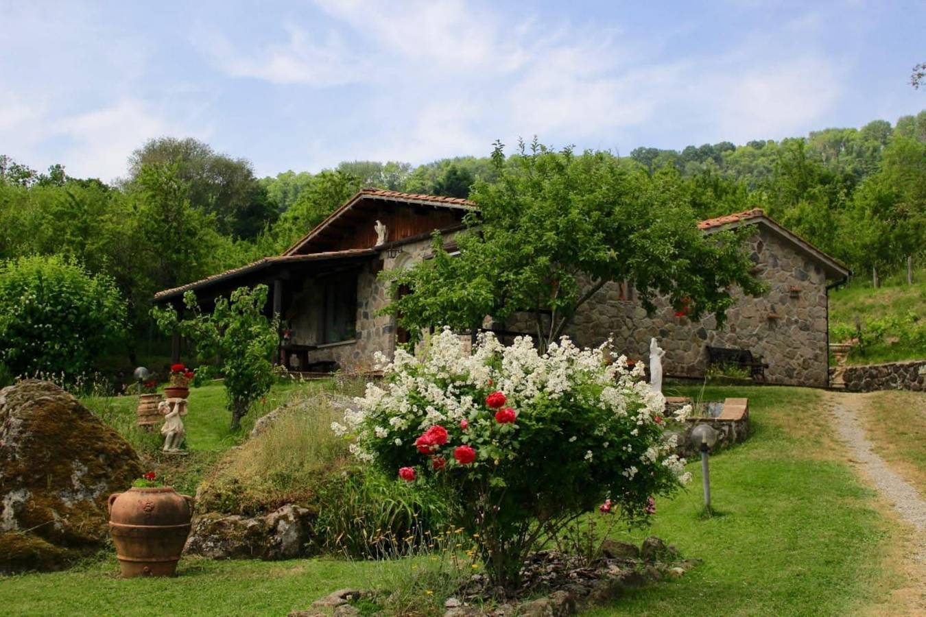 Villa per 6 persone con giardino in Abbadia San Salvatore, Siena e dintorni