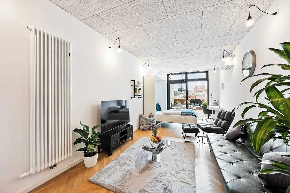 Ganze Wohnung, Lit Living: Luxusloft | Box Spring | Air Con | Bbq in Mannheim, Kurpfalz