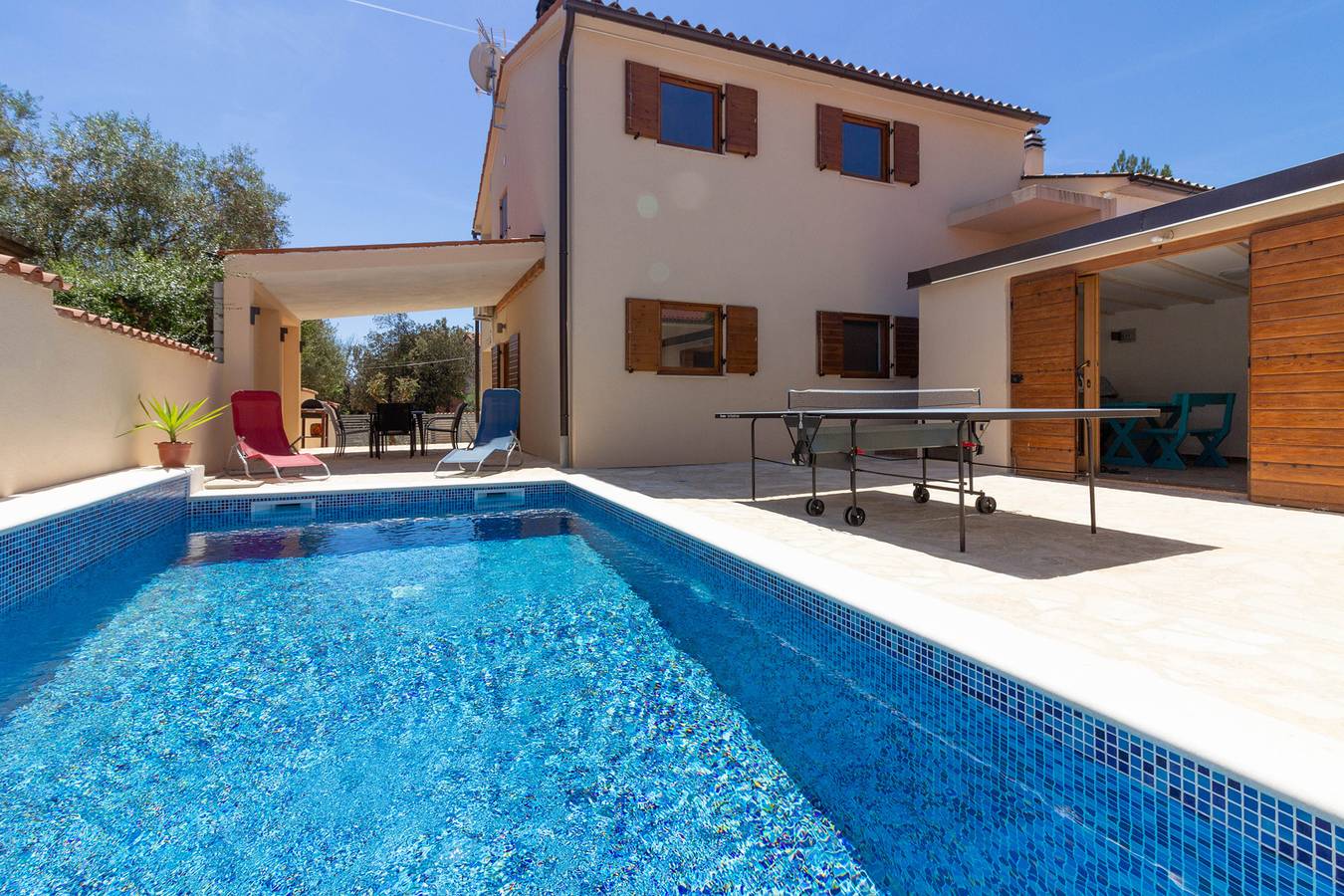 Villa per 10 persone con piscina in Barbariga, Costa meridionale dell´Istria