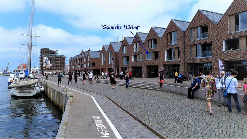 Ferienwohnung für 2 Personen, mit Balkon und Terrasse sowie Sauna und Seeblick in Wismar - 2