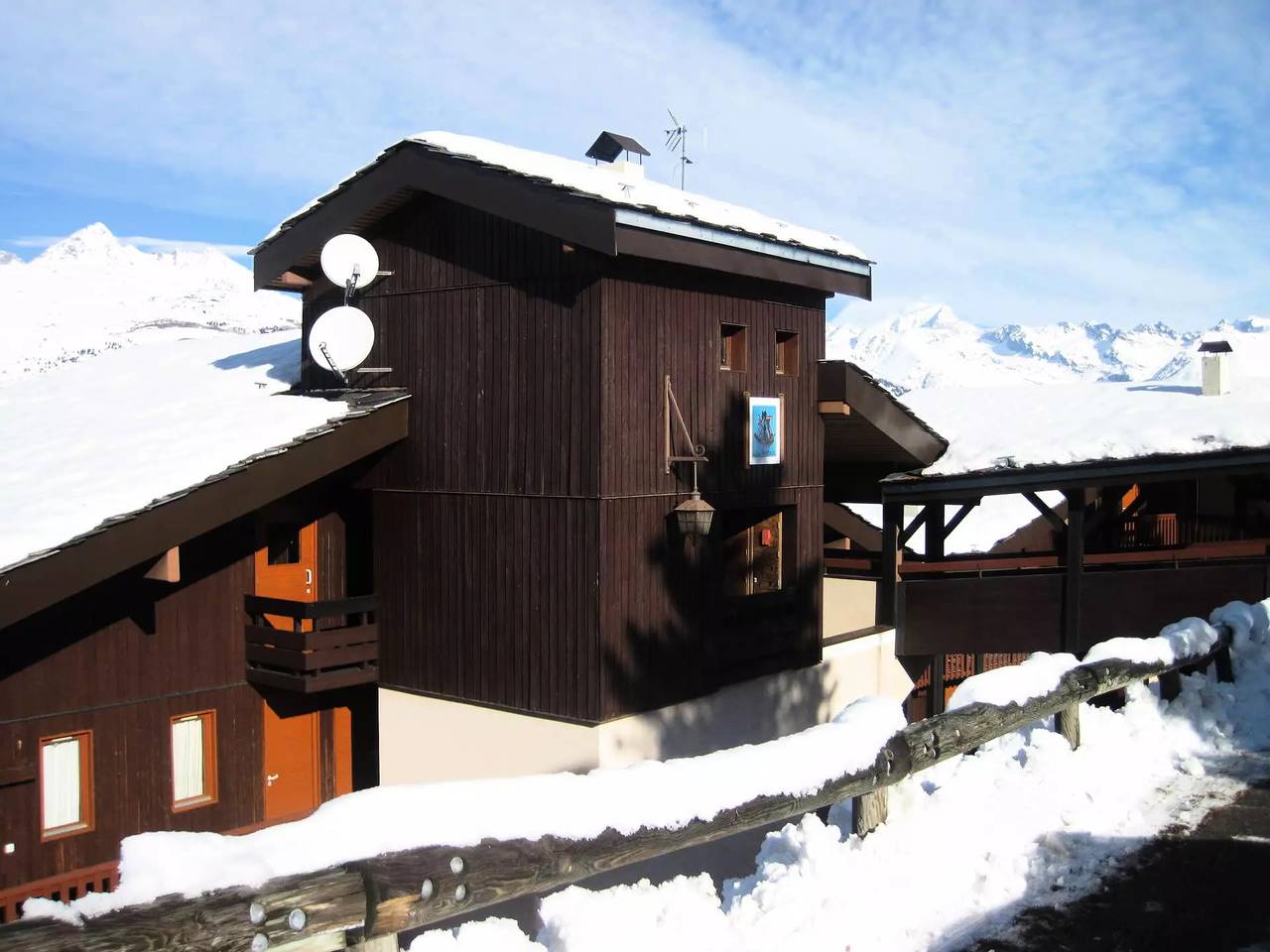 Studio entier, Studio + coin cabine 4 personnes - Confort in La Plagne, Bellentre