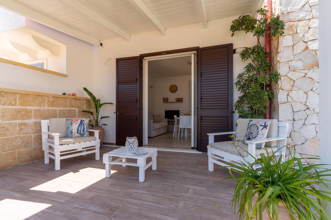 Gästehaus für 6 Personen mit Garten in Boncore, Golf von Tarent