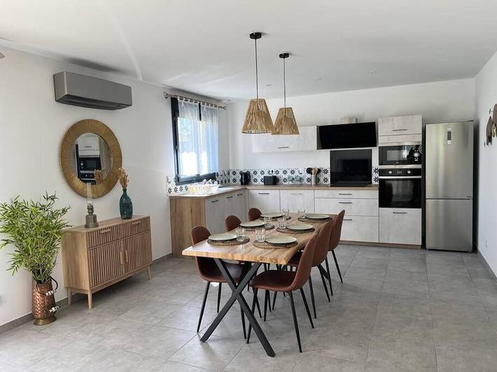 Maison de vacances pour 6 personnes, avec jardin