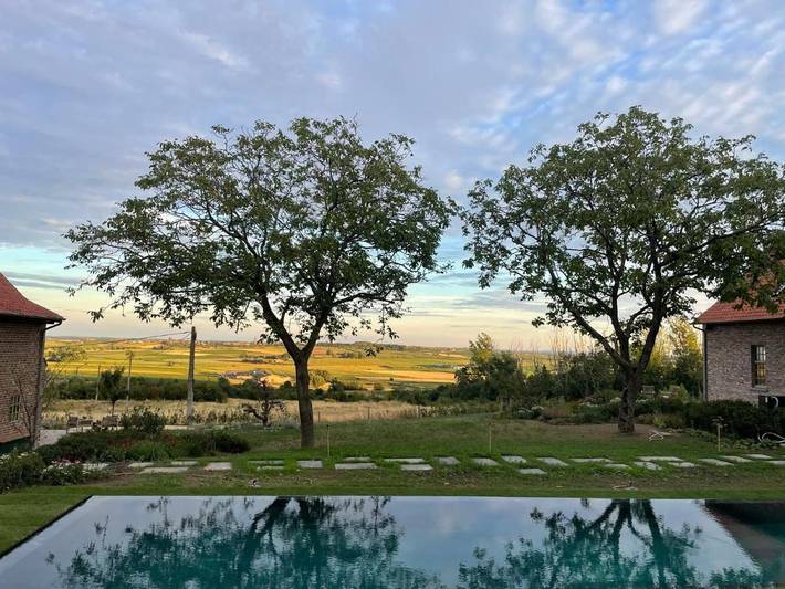 Location de vacances pour 19 personnes, avec piscine et sauna ainsi que vue et jardin, animaux acceptés dans Dranouter - 2