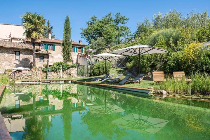 Ferienwohnung für 5 Personen, mit Terrasse und Garten sowie Pool in Fiano