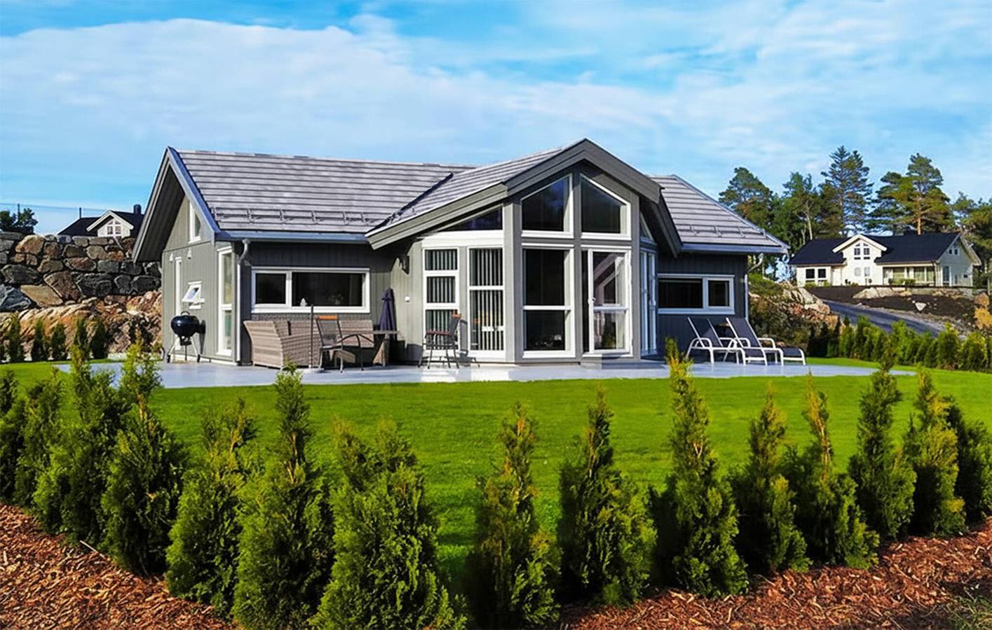 Ferienhaus für 9 Personen mit Terrasse in Arendal