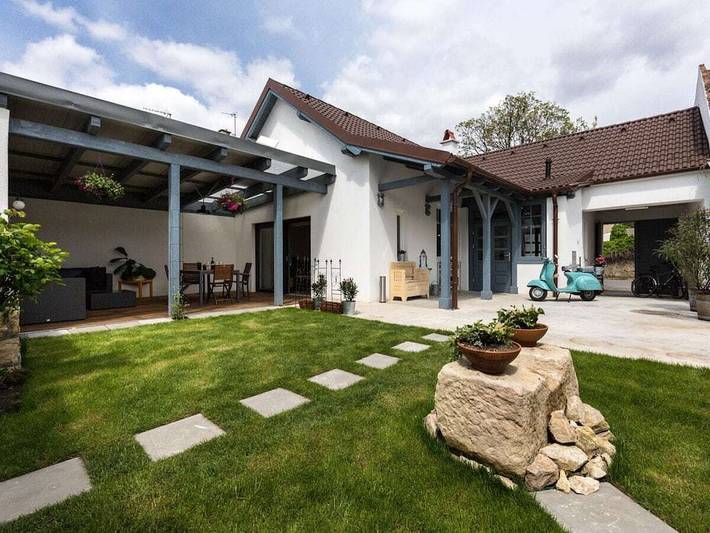 Ferienhaus für 4 Personen, mit Terrasse und Garten in Seewinkel