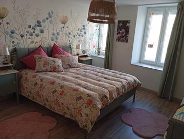 Gîte pour 6 personnes, avec jardin et vue, animaux acceptés à Joigny-sur-Meuse