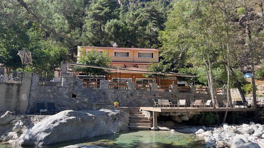 Hôtel pour 2 personnes, avec Balcon et Terrasse ainsi que Jardin et Vue