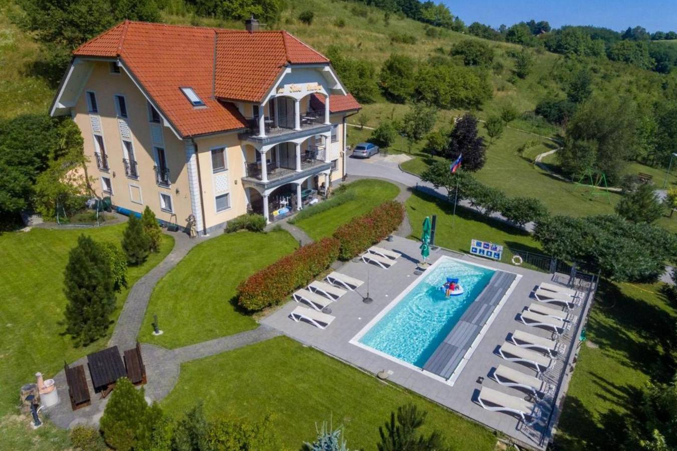 Ganze Wohnung, Pool Villa Silva Marija - App 206 in Rann, Untersteiermark