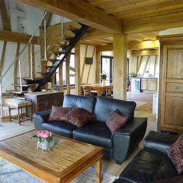 Cottage pour 8 personnes, avec piscine ainsi que jardin et terrasse à Miannay