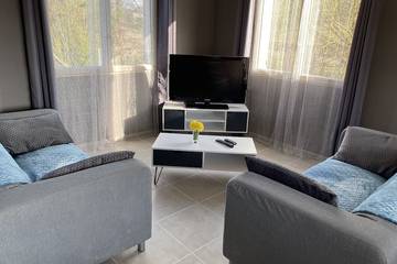 Gîte pour 5 personnes, avec balcon et jardin à Saint-Martin-du-Puy