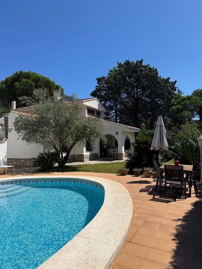 Maison de vacances pour 9 personnes, avec jardin ainsi que vue et piscine - 1