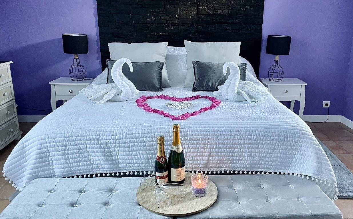 Chambre d'hôte "Lavande", Le soleil des Cévennes - Chambre in Saint-Jean-du-Gard, Parc national des Cévennes