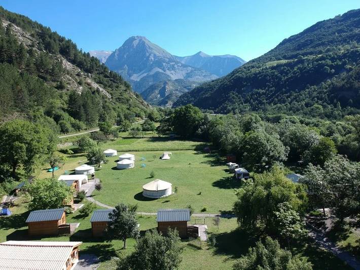 Gîte pour 4 personnes, avec terrasse à Prads-Haute-Bléone