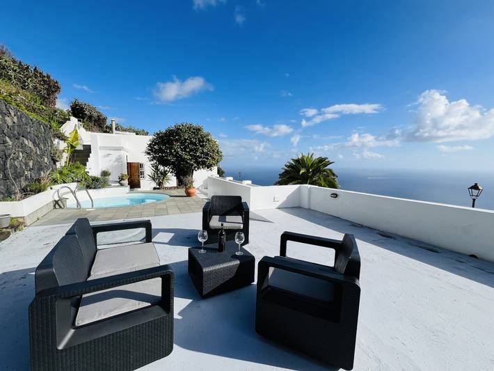 Ferienwohnung für 4 Personen, mit Balkon und Meerblick sowie Ausblick und Garten in Villa de Mazo - 2