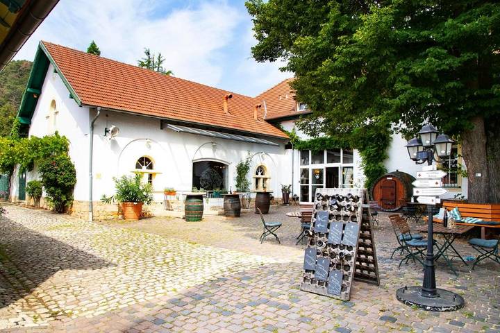 Hotel, mit Terrasse und Garten sowie Sauna in Kallstadt
