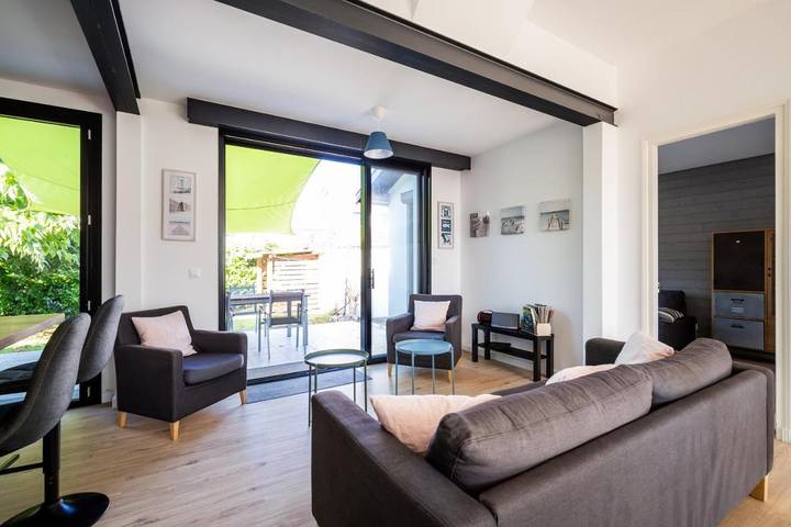 Maison de vacances pour 8 personnes, avec Terrasse et Jardin