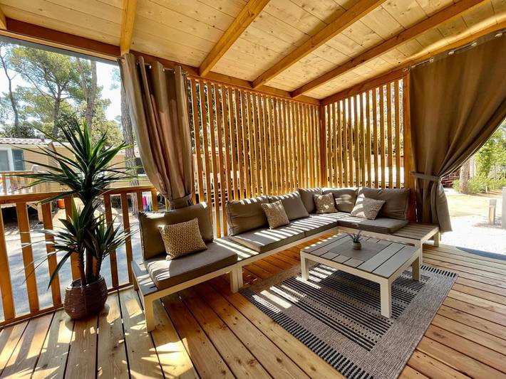 Camping für 6 Personen, mit Garten in Biograd na Moru