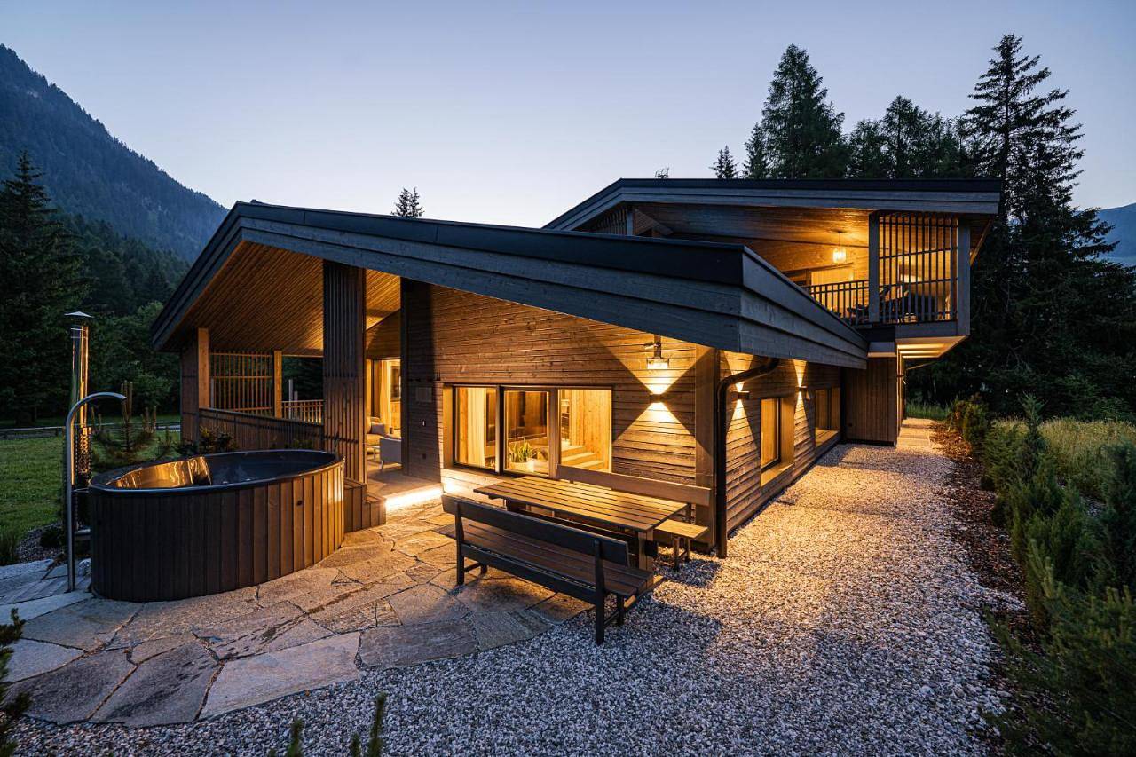Luxury Chalet Tre Cime mit Privat Spa & Pool in Moos (Sexten), Sexten