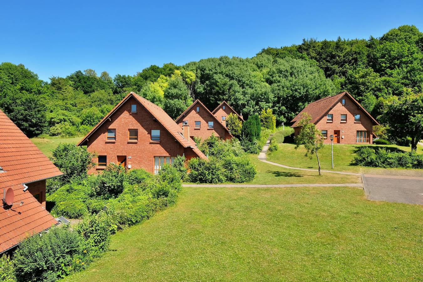 Haus 25 im Natur Ferienpark, Erlebnisurlaub mit Action, Radfahren und Wanderabenteuern im Grünen in Nieheim, Kreis Höxter