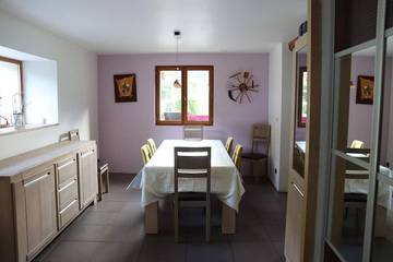 Location de vacances pour 10 personnes à Saint-Jeoire