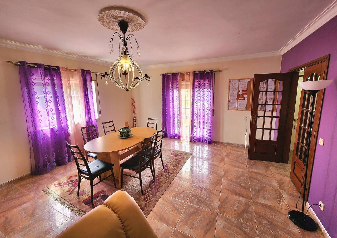 Casa Avó Judite mit Blick auf das Schloss Óbidos in Óbidos, Leiria District