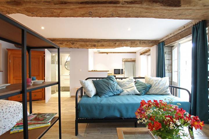 Gîte pour 2 personnes, avec terrasse et jardin à Sainte-Marie-du-Mont