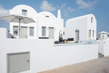 Villa per 14 Persone in Vothonas, Santorini, Foto 1