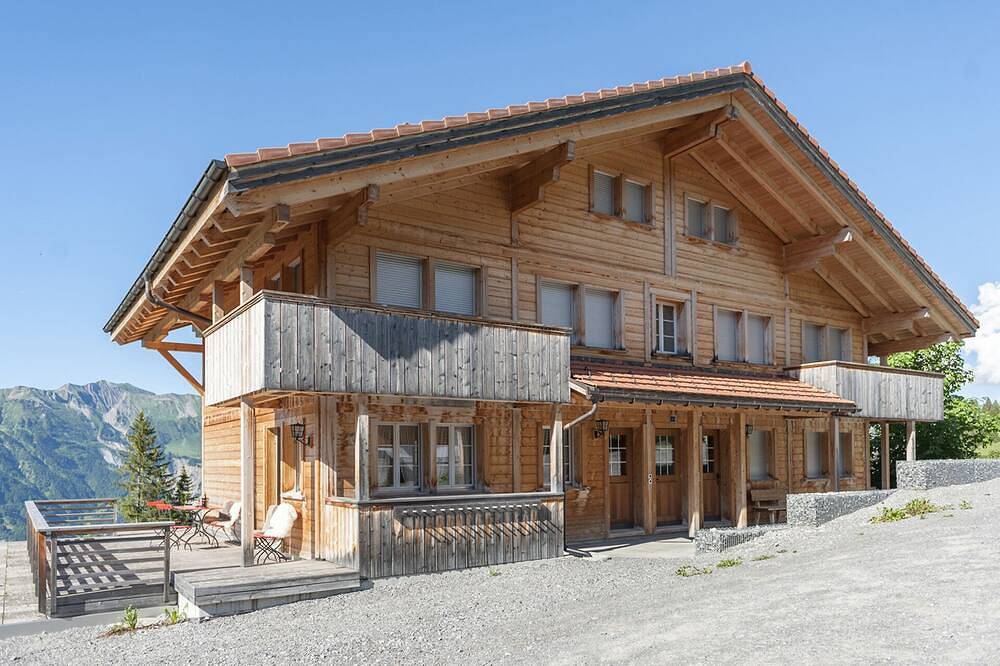 Ganze Wohnung, Hygge-Wohnung mit fantastischem Panorama in Axalp, Brienz