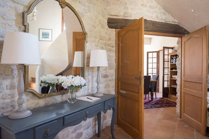 Location de vacances pour 12 personnes, avec terrasse ainsi que jardin et piscine, animaux acceptés à Villeneuve-de-Duras - 4