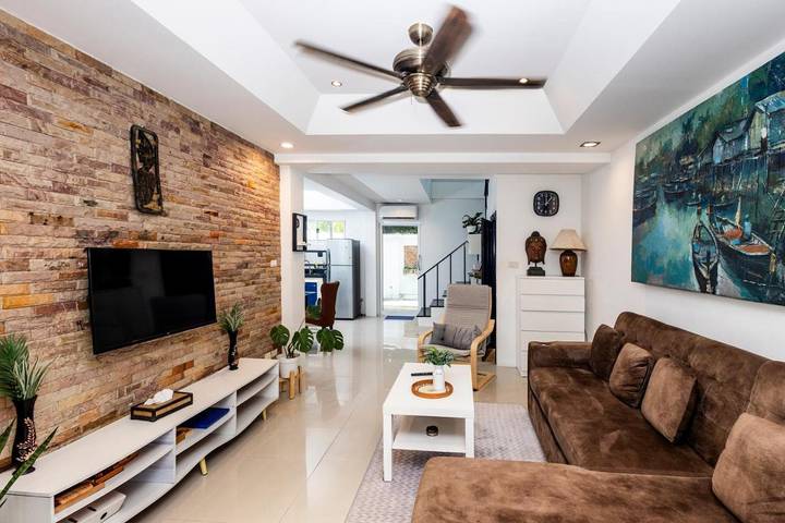 Lägenhet för 6 Personer, med utsikt samt balkong och pool i Kamala