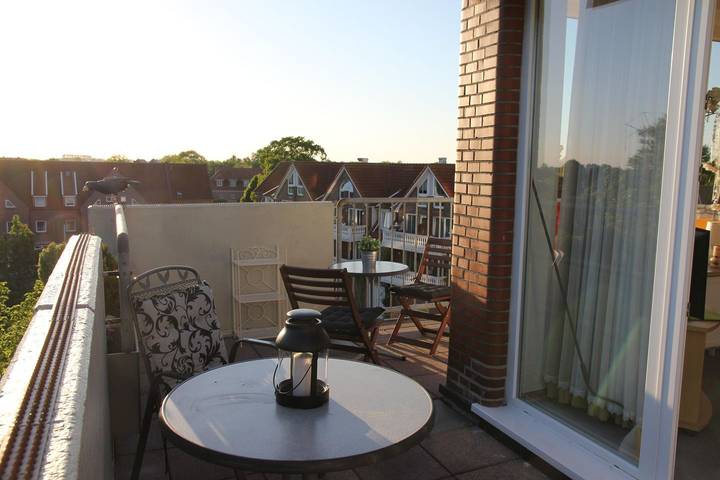 Ferienwohnung für 4 Personen, mit Balkon und Ausblick in Horumersiel - 2