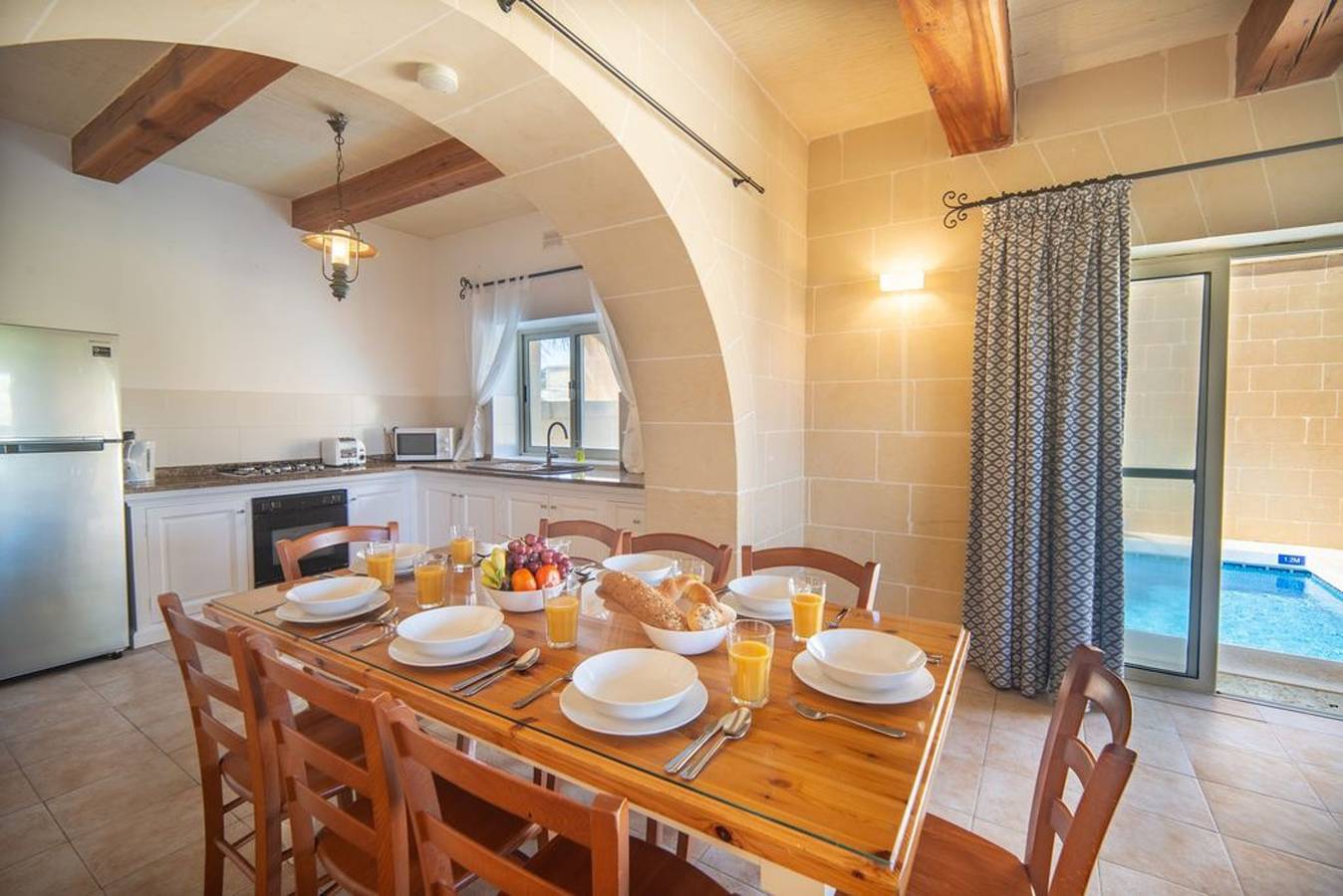 Villa Fana Titanju - 4 Bedroom Stone Villa - Beautiful Countryside and Distant Sea Views in Ghasri, Gozo