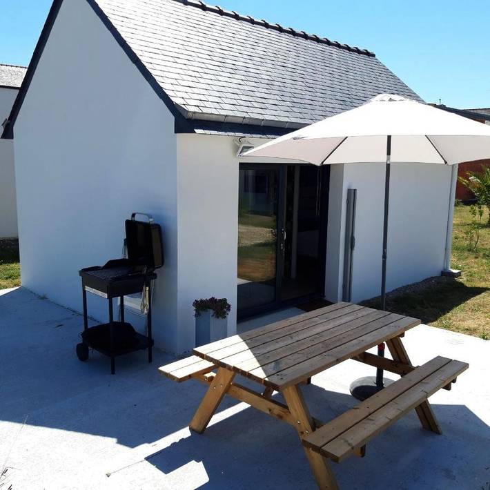 Location de vacances pour 4 personnes, avec jardin et vue dans Plage Kerminihy - 4