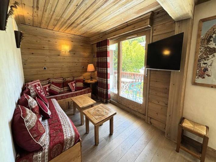 Gîte pour 6 personnes, avec balcon, animaux acceptés dans Patinoire De Meribel - 4