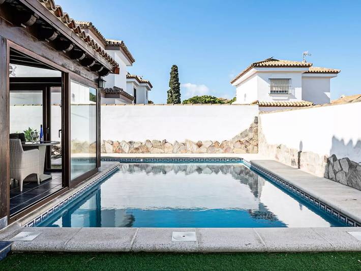 Chalet para 8 personas, con piscina y jardín en Sancti Petri