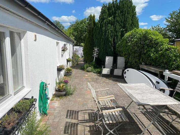 Ferienhaus für 4 Personen, mit Whirlpool und Terrasse sowie Garten in Trelleborg