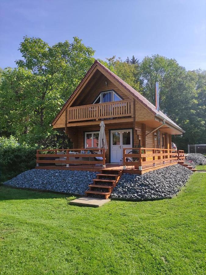 Ferienhaus für 5 Personen, mit Balkon und Terrasse sowie Garten und Ausblick in Darlingerode