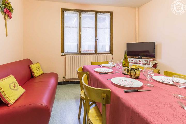 Gîte pour 6 personnes, avec balcon à Saint-Jean-de-Belleville